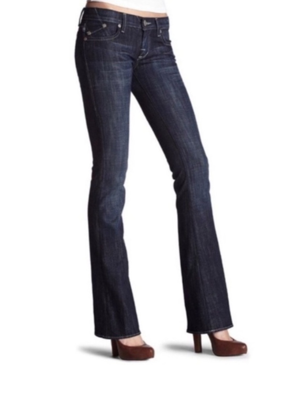 Rock & Republic Kasandra Mid Rise dark wash jeans